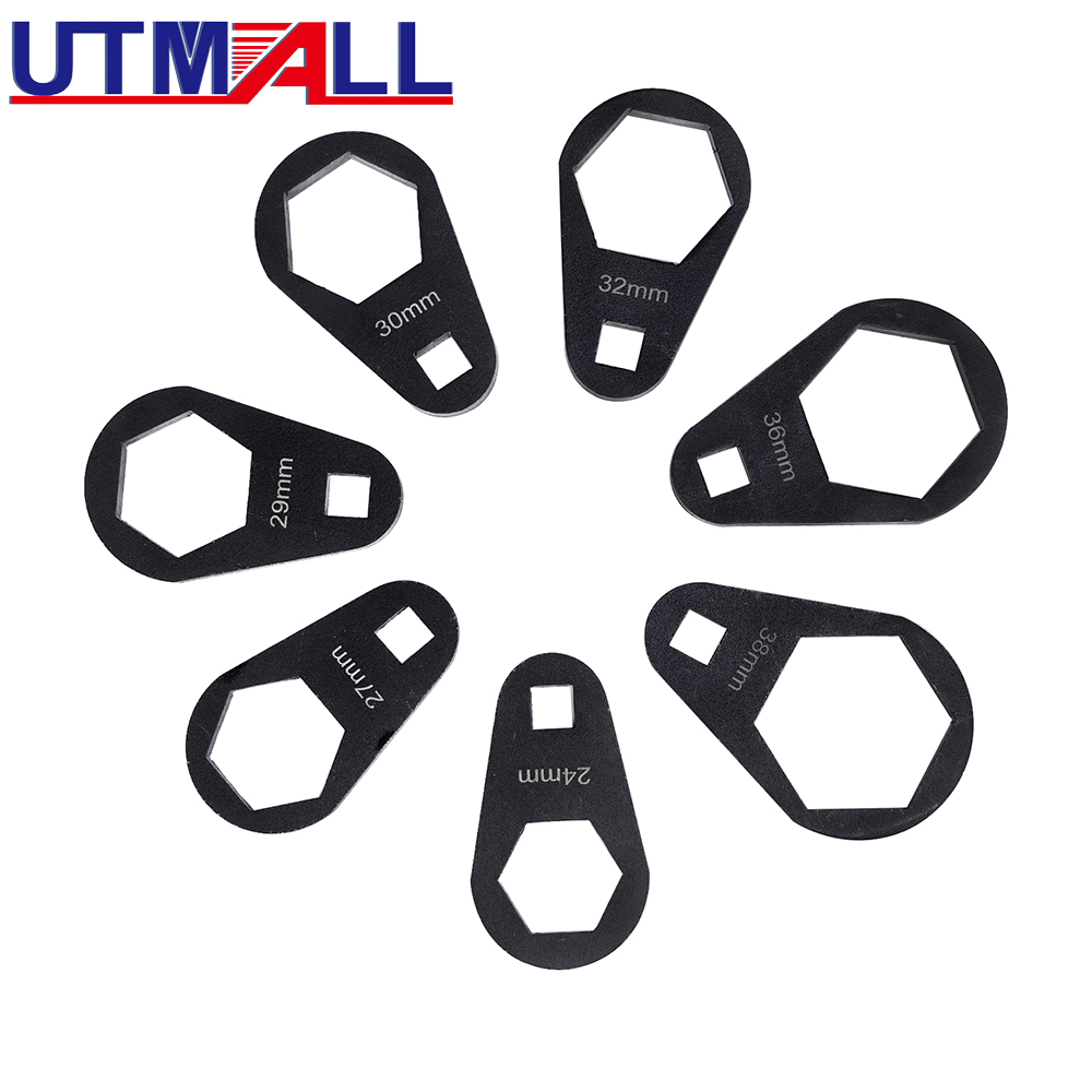 Oil Filter Wrench - ชุดประแจถอดไส้กรองน้ำมันเครื่องแบบออฟเซ็ต 7 ชิ้น ขนาด 24-38 มม.