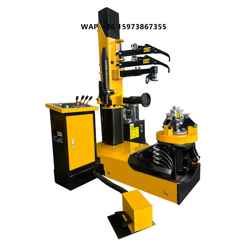 Tire Changer Machine - เครื่องเปลี่ยนยางรถบรรทุกไฟฟ้าแนวตั้ง ประสิทธิภาพสูง คุ้มค่า ราคาประหยัด ระบบอัตโนมัติเต็มรูปแบบ สำหรับร้านซ่อมรถยนต์