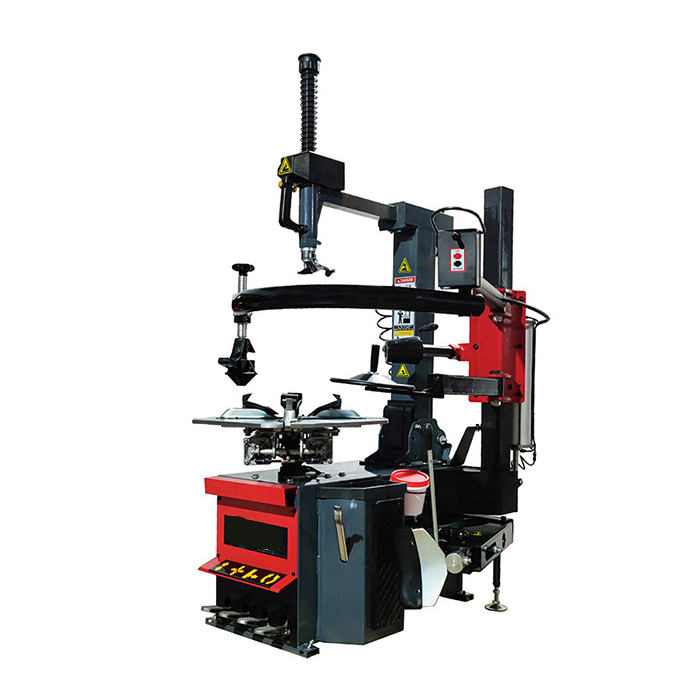 Tire Changer Machine - เครื่องเปลี่ยนยางอัตโนมัติแบบเอนหลัง เสียงรบกวนต่ำ พร้อมแขนช่วยด้านขวา