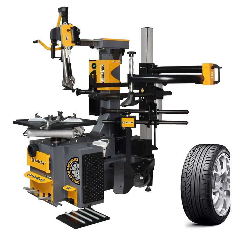 Tire Changer Machine - เครื่องเปลี่ยนยางรถยนต์อัตโนมัติ - เครื่องถอดและติดตั้งยางแบบมืออาชีพ สำหรับล้อขนาด 26 นิ้ว