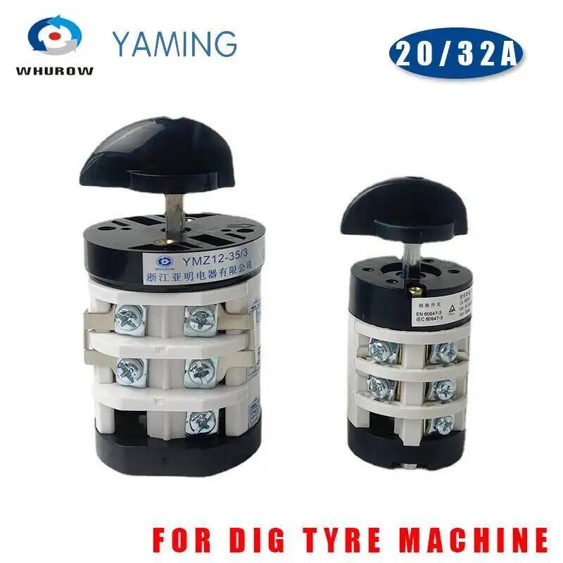Tire Changer Machine - หมุนเปลี่ยน Cam สำหรับขุดเครื่องเปลี่ยนยางยาง Handler 32A 690V