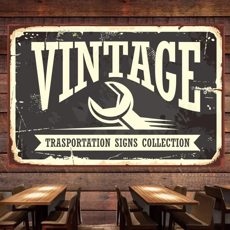 VINTAGE TRASPORTATION ร้องเพลง - Auto Repair Shop Banners บทวิจารณ์และราคา