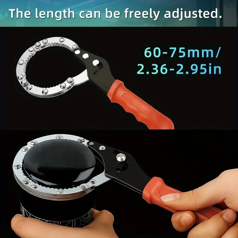 ประแจกรองน้ำมันแบบปรับได้พร้อม - Oil Filter Wrench บทวิจารณ์และราคา