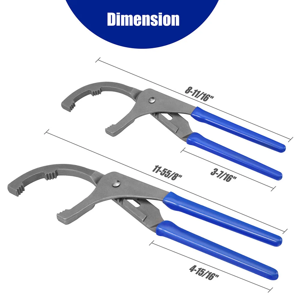 9 นิ้ว/12 นิ้วกรองน้ํามันคีม C - Oil Filter Wrench บทวิจารณ์และราคา